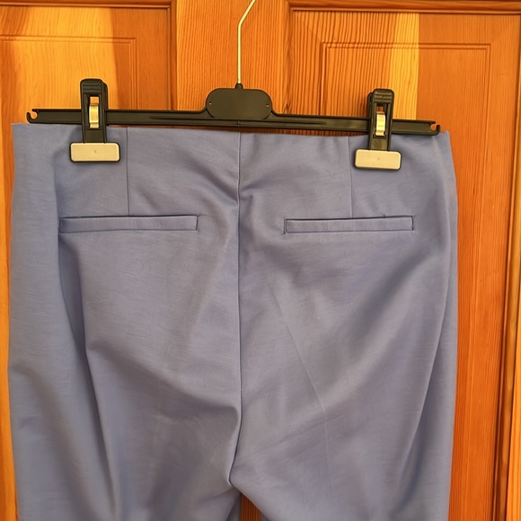 Crosby pull- on slacks in cornflower blue color - Picture 4 of 4